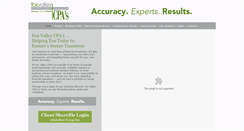 Desktop Screenshot of fvcpa.com