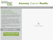 Tablet Screenshot of fvcpa.com